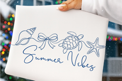 Minimal Coastal Png, Summer Vibes Png Product Image 2