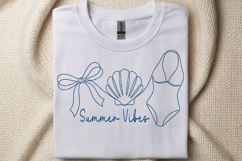 Minimal Coastal Png, Summer Vibes Png Product Image 2