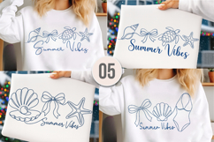 Minimal Coastal Png, Summer Vibes Png Product Image 1