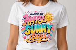 Retro Summer Quote Sublimation Design Product Image 4