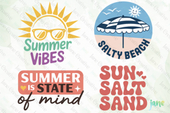 Retro Summer SVG PNG Product Image 1