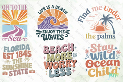 Retro Summer SVG PNG Bundle Product Image 7
