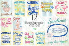 Retro Summer SVG PNG Bundle Product Image 1