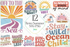 Retro Summer SVG PNG Bundle Product Image 1