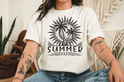 Retro Summer PNG Retro Summer shirt PNG Product Image 4