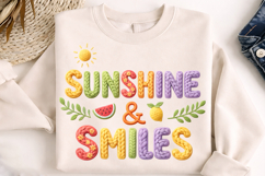 sunshine smiles png, retro summer png, happy summer design, sunshine shirt png, positive summer png, summer sublimation, cheerful phrase png, sunny day design, retro sunshine png, summer apparel png