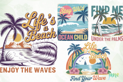 Retro Summer Vibes Sublimation Product Image 1