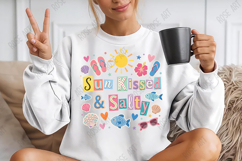 Retro Sun Kissed &amp; Salty PNG Product Image 3