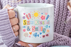 Retro Sun Kissed &amp; Salty PNG Product Image 4