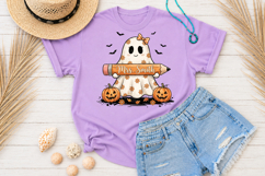 Retro Teacher Halloween Pumpkin PNG Product Image 3