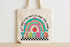 Retro Teacher Png, Bright Doodles Sublimation Design Product Image 4