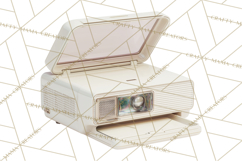 Retro Tech Clipart PNG Vintage Electronics Illustration Product Image 5