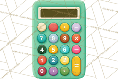 Retro Tech Clipart PNG Vintage Electronics Illustration Product Image 2