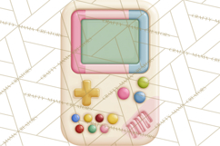 Retro Tech Clipart PNG Vintage Electronics Illustration Product Image 2