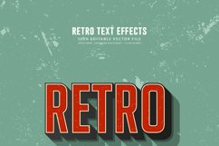 12 Editable Retro Text Effect Product Image 2