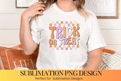 Trick or Treat Sublimation - Halloween Sublimation Design Product Image 1