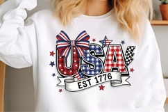 Retro USA Sublimation PNG Product Image 2