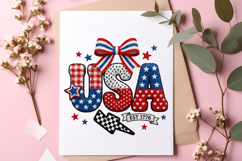 Retro USA Png, Retro America Png, 4th Of July PNG Product Image 2