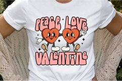 Retro Valentines Day SVG Bundle 6 Designs I Love You SVG