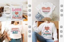 Retro Valentine's Day Quotes Bundle | Valentines Sublimation Product Image 2