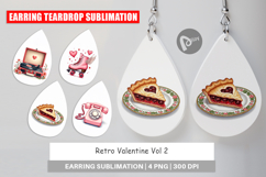 Retro Sweetheart Cafe Earring Product Image 1