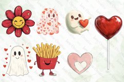 Retro Valentines Png Sublimation Bundle Product Image 6