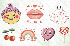 Retro Valentines Png Sublimation Bundle Product Image 4