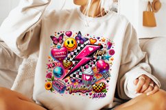 Retro Valentines Day PNG, Valentine Sublimation PNG, Love Product Image 1