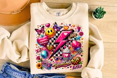 Retro Valentines Day PNG, Valentine Sublimation PNG, Love Product Image 2