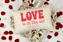 Groovy Valentine's Day SVG I Retro Valentines Day SVG I Valentine Cut Files