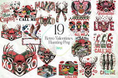 Retro Valentines Hunting Png Product Image 1