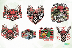 Retro Valentines Hunting Png Product Image 2