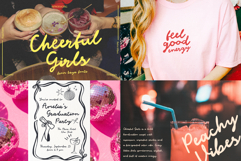 Retro Vibes Handwritten Font Bundle Product Image 5