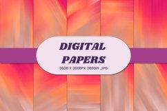 Retro Vintage Abstract 21 Digital Paper Background Product Image 1