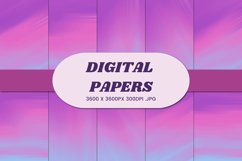 Retro Vintage Abstract 8 Digital Paper Background Product Image 1