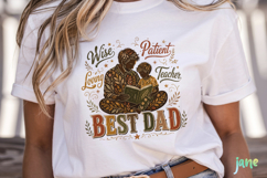 Retro Vintage Floral Father's Day PNG Bundle Product Image 2