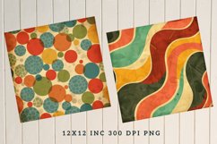 Retro Seamless Digital Paper Bundle Product Image 7