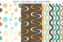 Retro Wallpaper Seamless Digital Paper Product Image 3