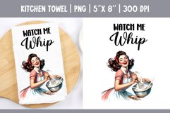 Sarcastic Funny Quotes Kitchen Towel Sublimation Design PNG Product Image 1