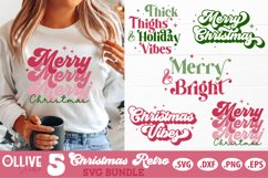 Christmas Retro SVG Bundle Product Image 1