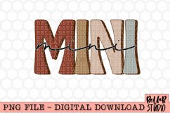 Neutral Retro Mini PNG Sublimation Design Product Image 2