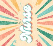 Retro Nurse | Vintage/Retro | 20oz Tumbler Sublimation Wrap Product Image 2