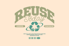 Reuse Environment T-shirt Design Product Image 1