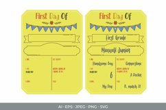 First Day of School Sign Product Image 1