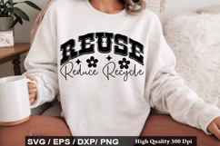 Turtles SVG Design - Reuse Reduce Recycle Product Image 2