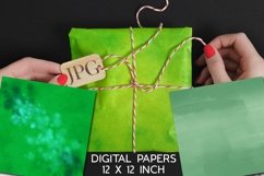 Watercolor Digital Scrapbook Papers Bundle Product Image 7