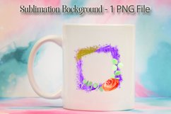 Spring floral wood frames sublimation Product Image 4