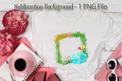 Spring floral wood frames sublimation Product Image 6