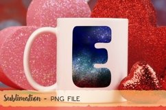 Fourth of July galaxy alphabet sublimation design bundle Product Image 7