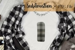 Glitter plaid alphabet sublimation design bundle Product Image 11